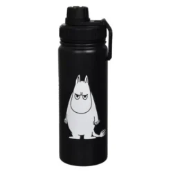 Mumin termoflaska 0,55 L Mumintrollet arg svart