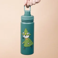 Mumin termoflaska 0,55 L Snusmumriken grön