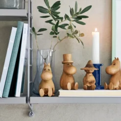 Mumin träfigur S Muminmamman 7,5 cm ek