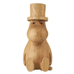 Mumin träfigur S Muminpappan 7,5 cm ek