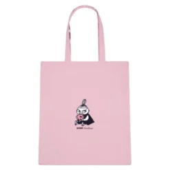 Mumin tygpåse 38x42 cm Lilla My rosa