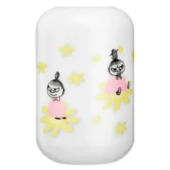 Mumin vas Blommor 12 cm vit