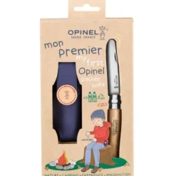 My First Opinel fällkniv barn med bältesfodral 8 cm bok