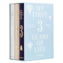 My First 3 Years fotobok 3-pack