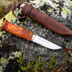 Nansen täljkniv 21 cm masurbjörk
