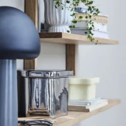 Nellie bärbar LED-lampa 33 cm mörkgrå