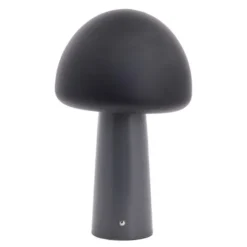 Nellie bärbar LED-lampa 33 cm mörkgrå