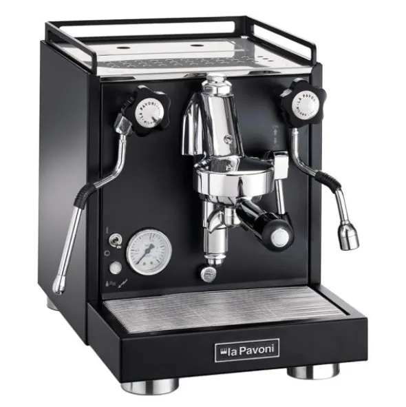 New Cellini Classic Nera Semiproffessionell Manuell Kaffemaskin Svart