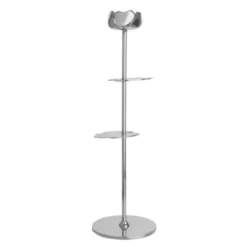 Ninfea Alta NP ljusstake 30 cm förnicklad mässing
