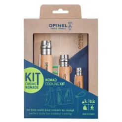 Nomad Cooking Kit portabelt matlagningsset 5 delar bokträ