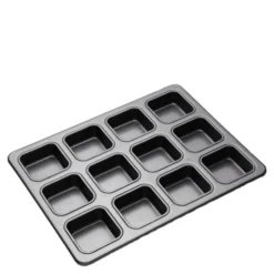Non-stick bakform för 12-pack brownies
