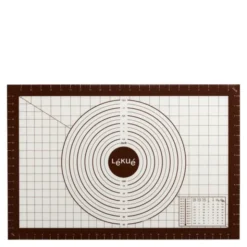 Non-stick bakmatta i silikon för deg 60x40 cm med mått
