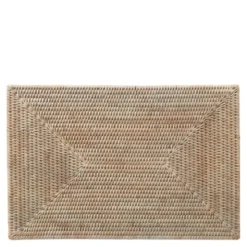 Norah bordstablett flätad 45x30 cm natur