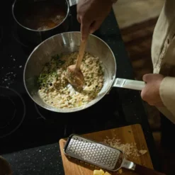Norden Steel Wok 28 cm obelagt rostfritt stål