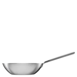Norden Steel Wok 28 cm obelagt rostfritt stål