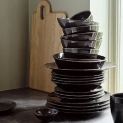 Nordic Coal Skål 25 cm Svart
