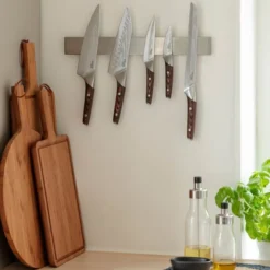 Nordic Kitchen santoku kniv 18?cm pakkawood