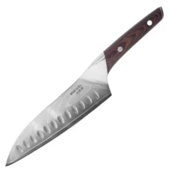 Nordic Kitchen santoku kniv 18?cm pakkawood