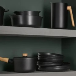 Nordic Kitchen Tallrik 21 cm Svart