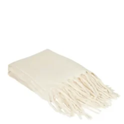 Nord pläd 130x170 cm enfärgad offwhite