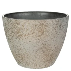 Nova blomkruka 43x33 cm concrete gold
