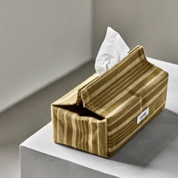 Näsduksfodral 24x12,5 cm mörk oliv
