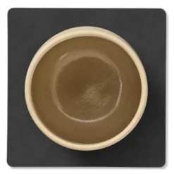 Nupo Square Glasunderlägg 10x10 cm Svart