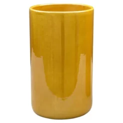 Oak Vas 35 cm Gul amber