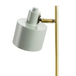 Ocean bordslampa 43 cm oliv/mässing
