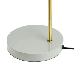 Ocean bordslampa 43 cm oliv/mässing