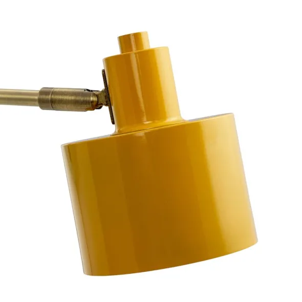 Ocean vägglampa 11,5 cm curry/mässing/turkos