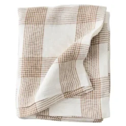 Odette duk linne 145x270 cm brun
