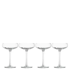 Opacity champagnekupa 30 cl 4-pack klar