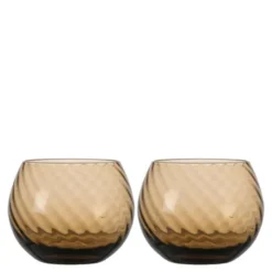 Opacity vattenglas 22 cl 2-pack brun