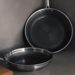 Optimal stekpanna med beläggning 28 cm blank