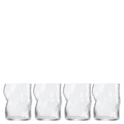 Organic Living vattenglas 28 cl 4-pack klar