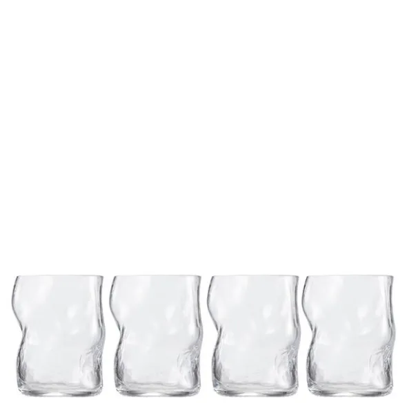 Organic Living vattenglas 28 cl 4-pack klar