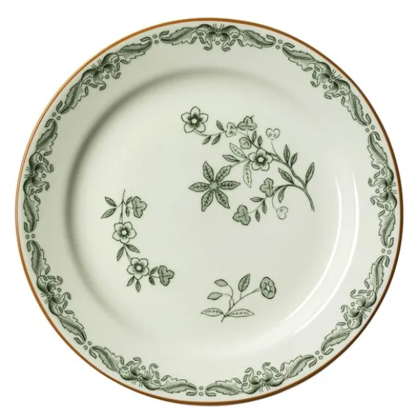 Ostindia assiett 18 cm grön