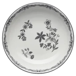 Ostindia Djup Tallrik 22 cm svart
