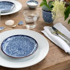 Ostindia Floris Assiett 16cm Blå