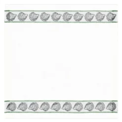 Ostronband tygservett 35x35 cm grå