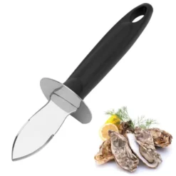 Ostronkniv 19,7 cm svart/stål