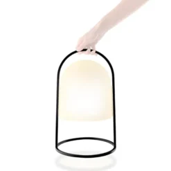 Outdoor Lykta Solcell 43 cm Vit