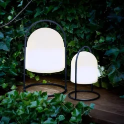 Outdoor Lykta Solcell 43 cm Vit