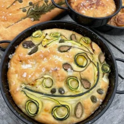 Paellapanna 30 cm emaljerad