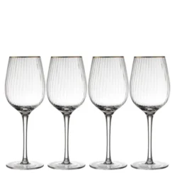 Palermo Gold Rödvinsglas 40 cl 4-pack Klar