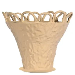 Patty S kruka 25x21 cm beige