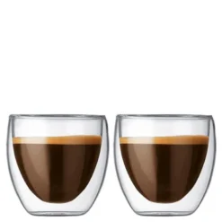 Pavina Espressoglas dubbelväggad 8 cl 2-pack