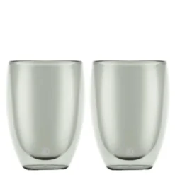 Pavina glas 35 cl 2-pack grå
