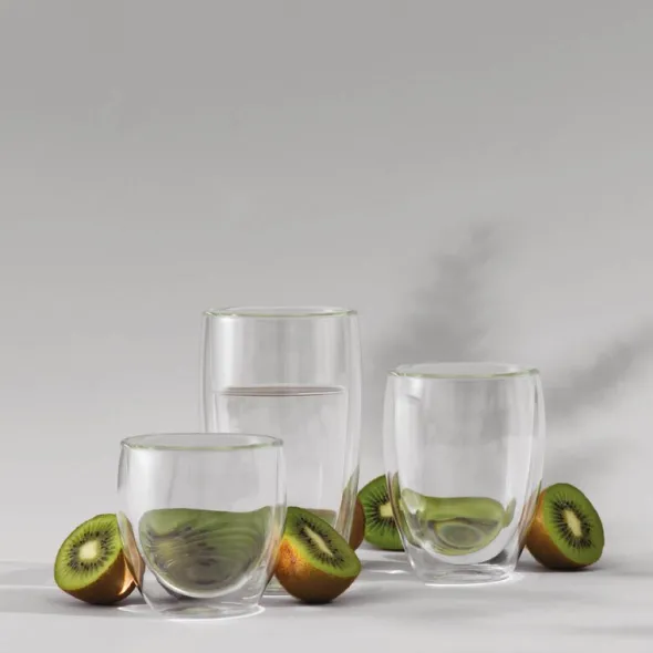 Pavina Glas dubbeväggade 45 cl 2-pack Klar